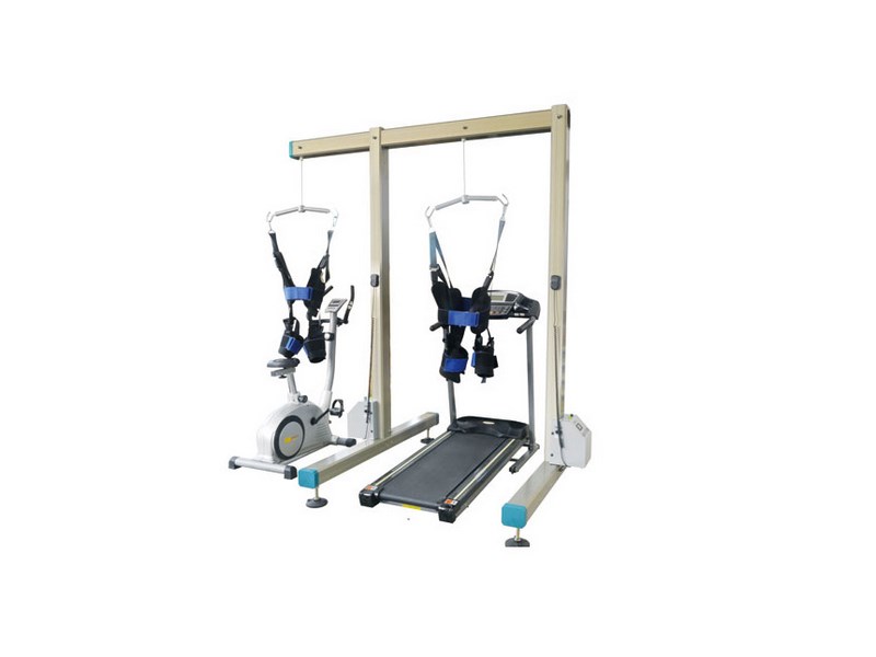 JC-JZB-06電動(dòng)減重訓(xùn)練架（配醫(yī)用慢速跑臺(tái)和立式功率車）