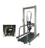 JC-JZB-05單邊氣動(dòng)門架式減重步態(tài)訓(xùn)練器（配醫(yī)用慢速跑臺(tái)）